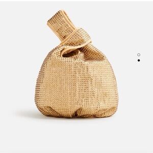 J. Crew Gold Gem Santorini Evening Bag NWT